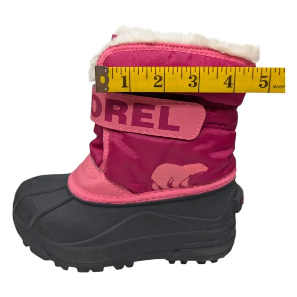 Sorel Commander Pink Winter Snow Boot